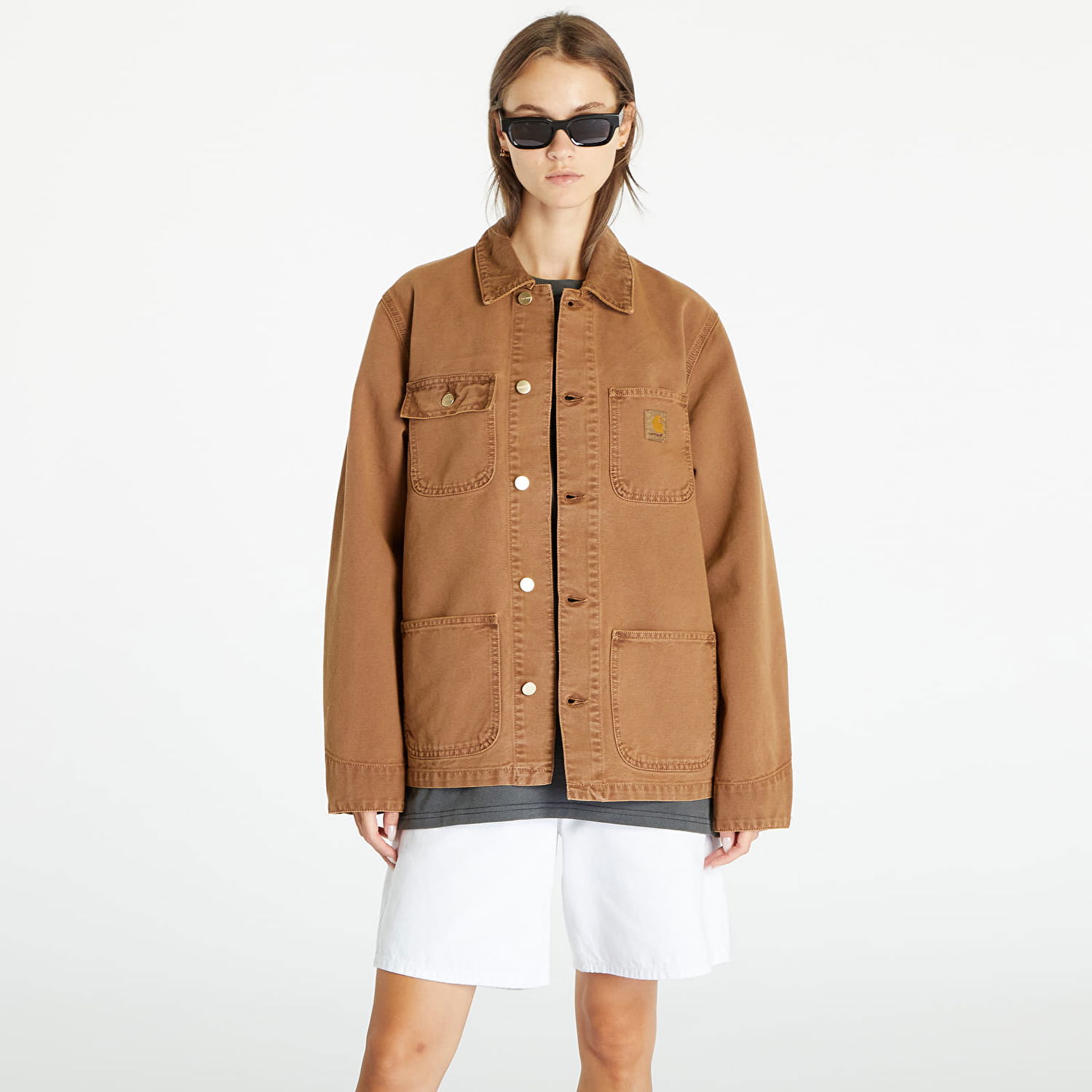 Takki Carhartt WIP Michigan Coat Tamarind Faded Summer Sininen | I026480_1EF_FH, 1
