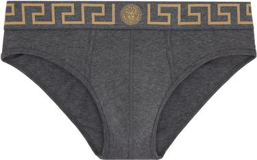 Nyrkkeilijät Versace Three-Pack Briefs With Greca Border Harmaa | AU10327_1A10011, 1