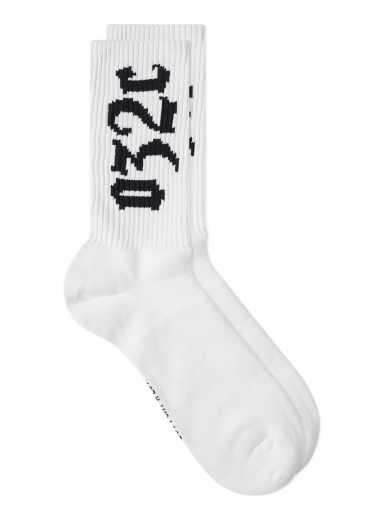 Sukat 032C Cry Logo Sock Valkoinen | SS23-A-1012