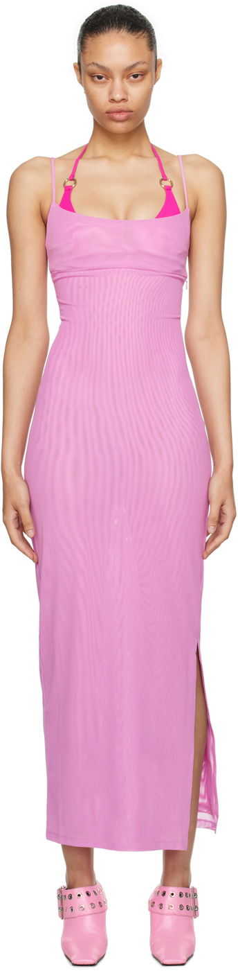 Mekko Miaou Miaou Thais Maxi Dress Vaaleanpunainen | 5019PM3VLT