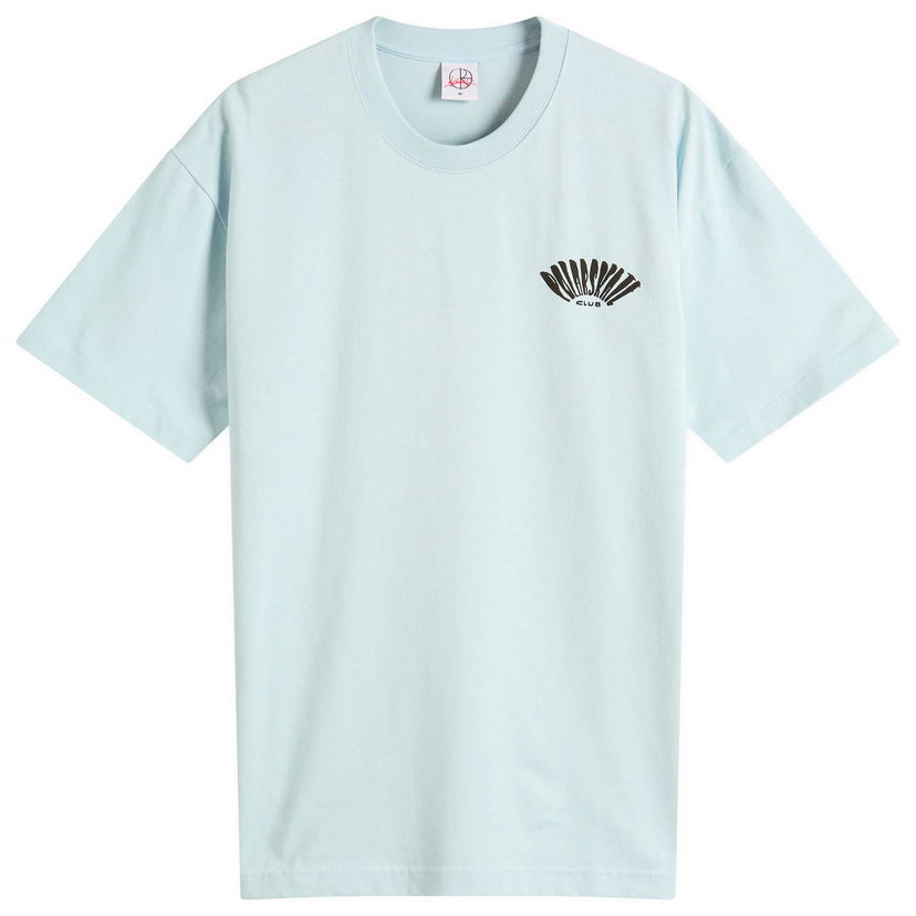 T-paita Polar Skate Co. Polar Skate Co. Skate Club T-Shirt, Size Large Sininen | PSC-SU25-26-LBL