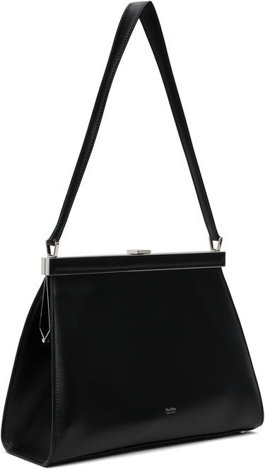 Käsilaukku Max Mara Biancaclasp Leather Frame Bag Musta | 2524516212600, 1