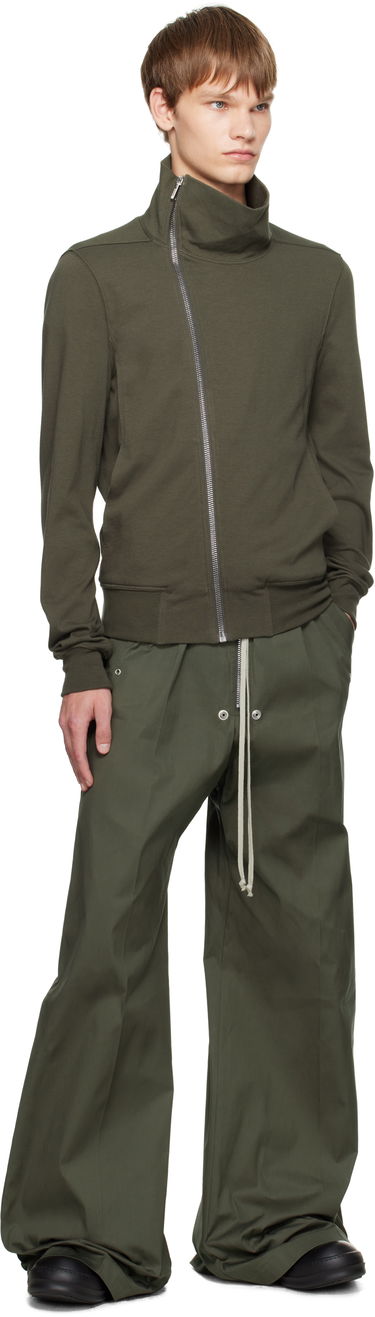 Housut Rick Owens Rick Owens Concordians Wide Bela Trousers Vihreä | RU02E1366 TE, 3