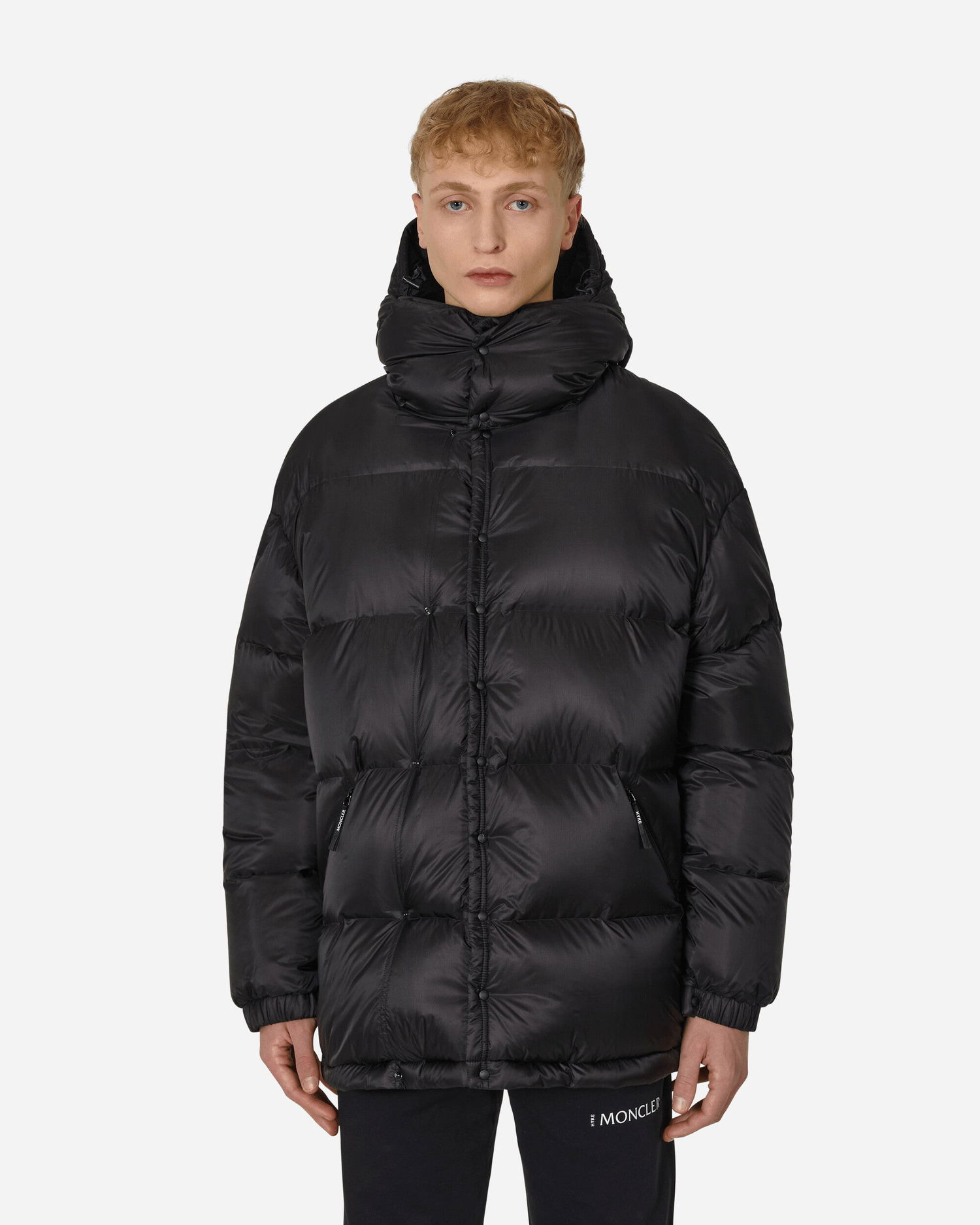 Puffer takki Moncler 4 HYKE Galenstock Down Jacket Musta | 1A00001M2517 999, 0