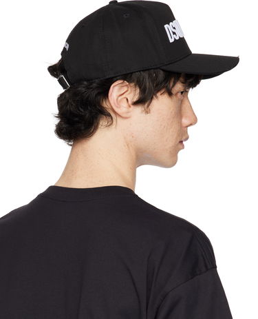 Korkki DSQUARED2 DSQUARED2 Baseball Cap with Logo Musta | BCM066005C00001M063, 4