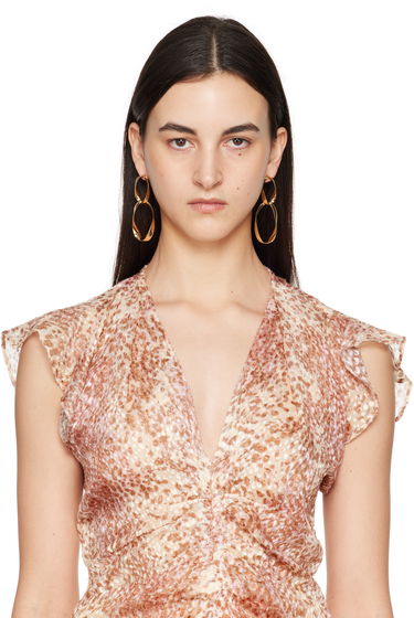 Korvakorut ISABEL MARANT Isabel Marant Long Twisted Earrings Metallinen | BL0182FA-C1B19B, 2