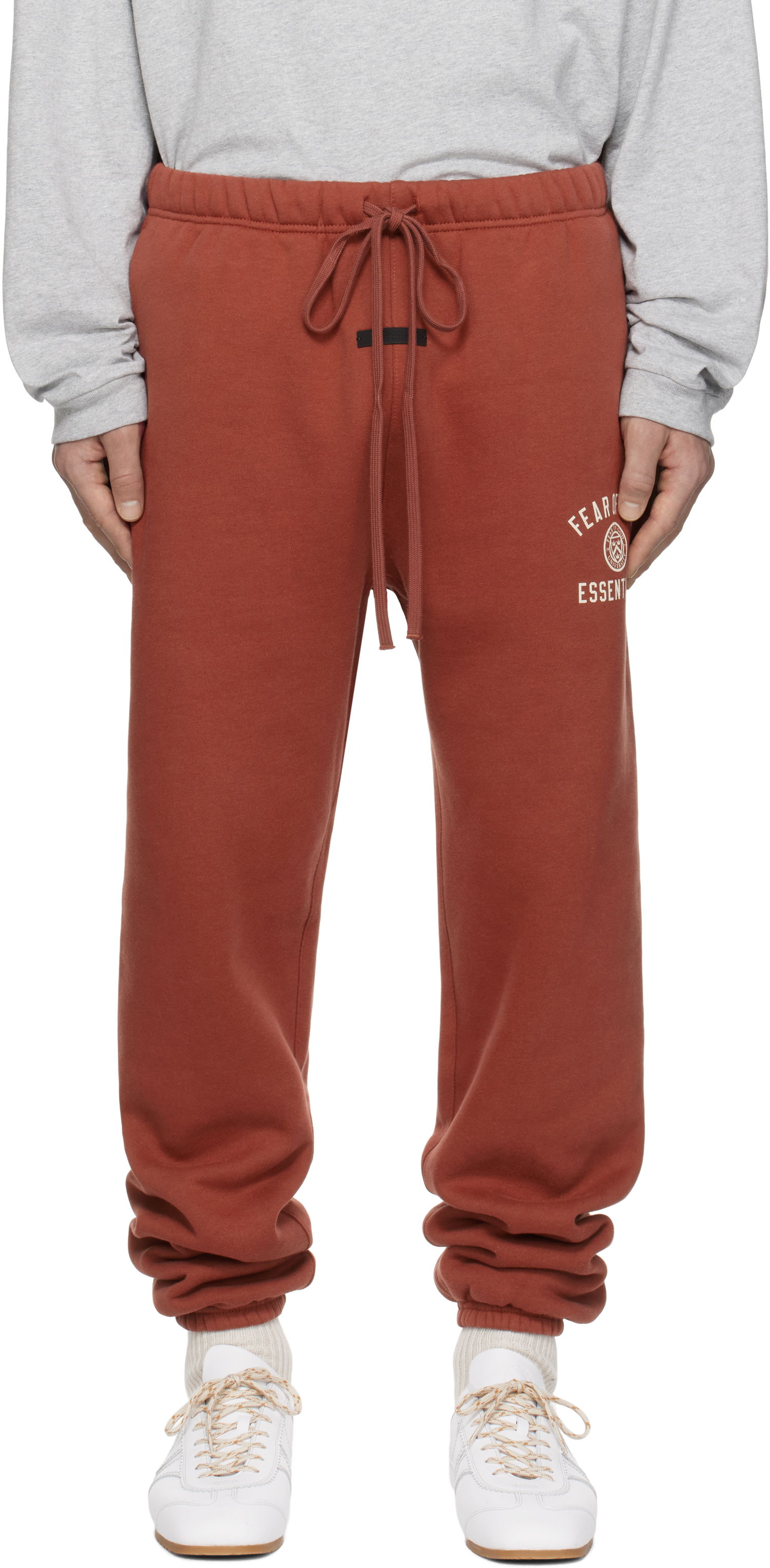 Verryttelyhousut Fear of God Fear of God ESSENTIALS Fleece Sweatpants Punainen | 130HO242026F, 0