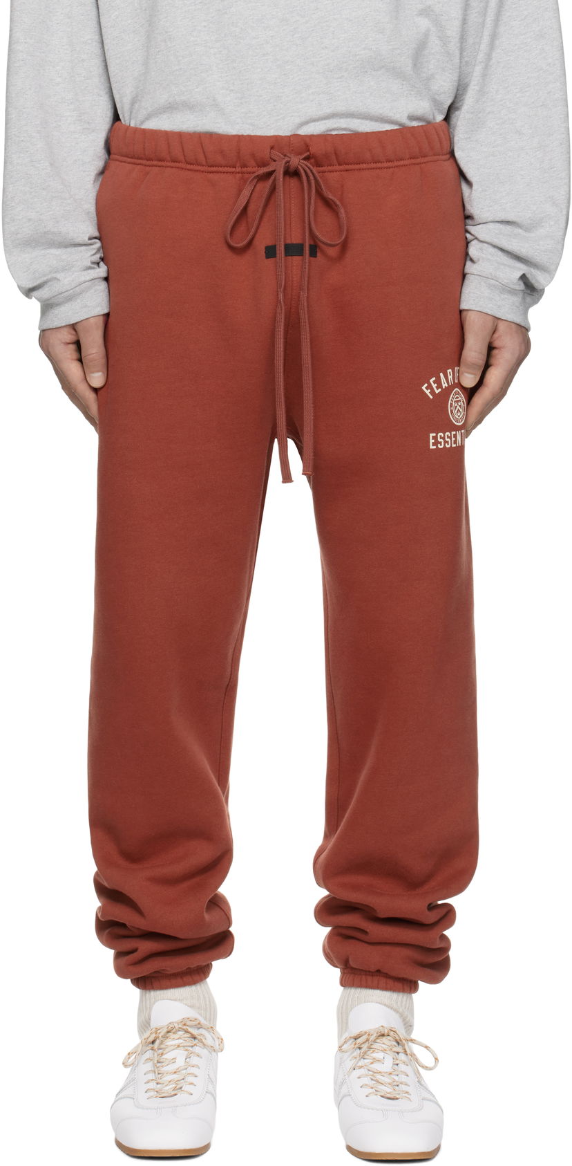 Verryttelyhousut Fear of God Fear of God ESSENTIALS Fleece Sweatpants Punainen | 130HO242026F