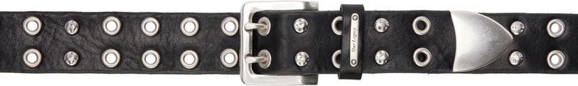 Vyöt OUR LEGACY Our Legacy Studded Double Tongue Belt Musta | A2258DFL