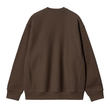 Huppari Carhartt WIP American Script Sweatshirt "Buckeye" Ruskea | I025475_BV_XX, 2