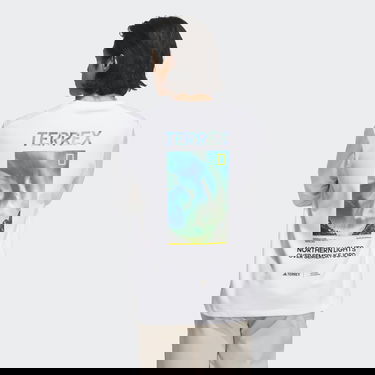 T-paita adidas Performance National Geographic Long Sleeve Tech Valkoinen | IL8976, 3