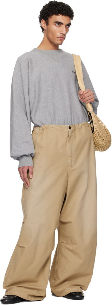 Huppari HED MAYNER Hed Mayner Embroidered Sweatshirt Harmaa | HMMA72012R-HA183, 4