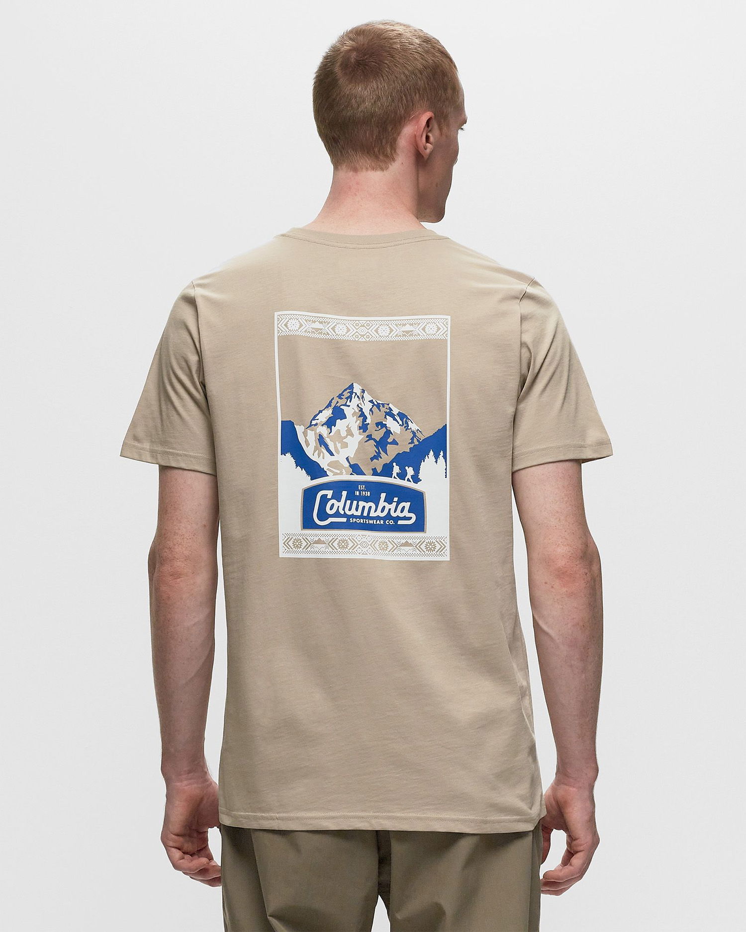 T-paita Columbia CSC Seasonal Logo Tee Beige | 1991036273, 1