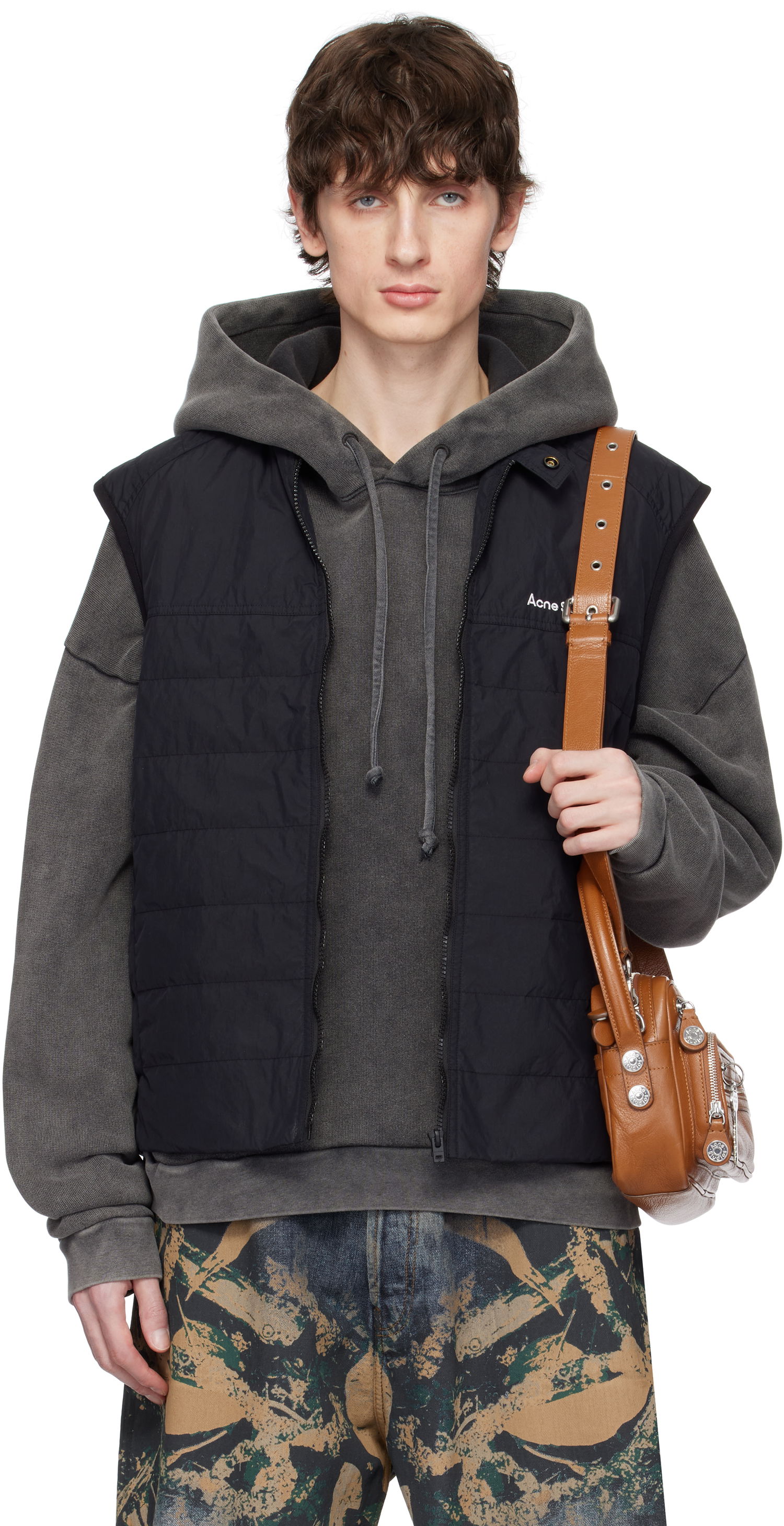 Liivi Acne Studios Acne Studios Quilted Down Vest Musta | B90804-, 0