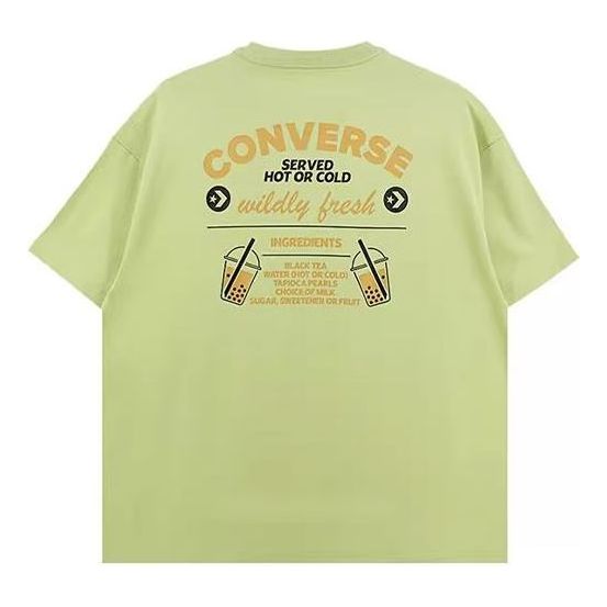 T-paita Converse Loose Fit Tea T-Shirt Vihreä | 10025239-A03
