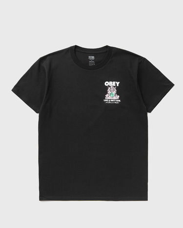 T-paita OBEY Love & Unity Now T-Shirt Musta | 165264103-BLK, 1