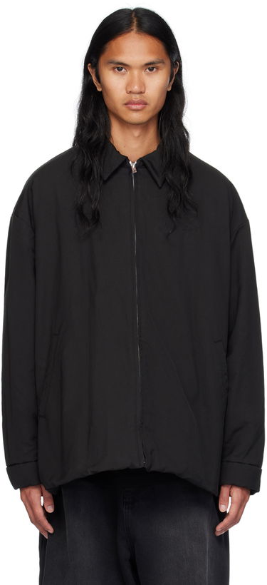 Tuulitakki We11done We11done Zip Jacket Musta | WD-JP2-24-064-M-BK, 0
