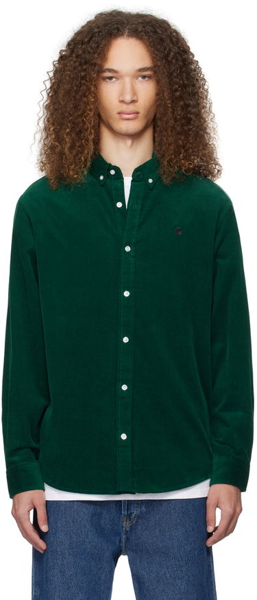 Paita Carhartt WIP Corduroy Button-Down Shirt Vihreä | I030580, 0