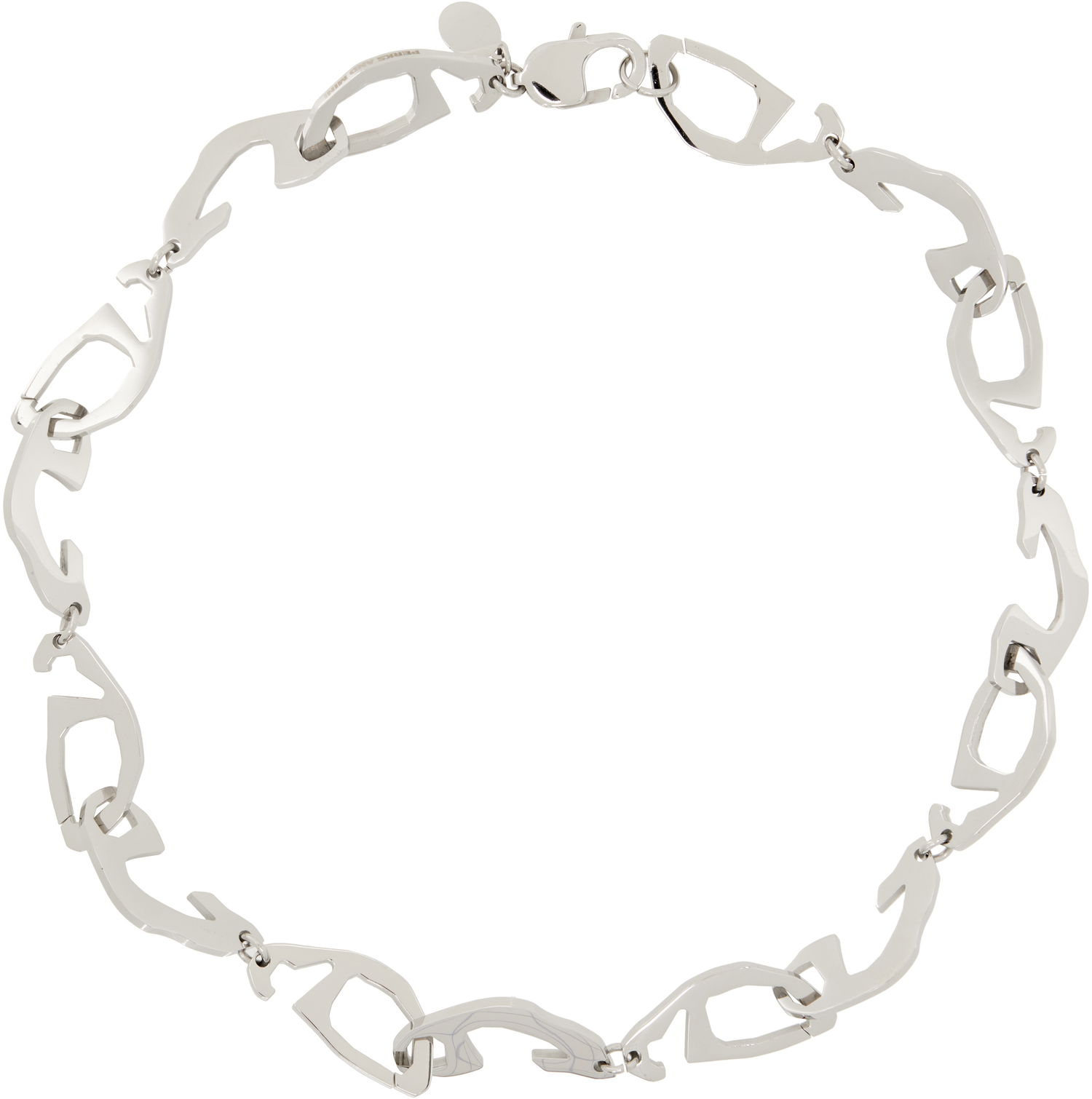 Rannerengas Perks And Mini Perks and Mini '69' Chain Necklace Metallinen | 10299, 0