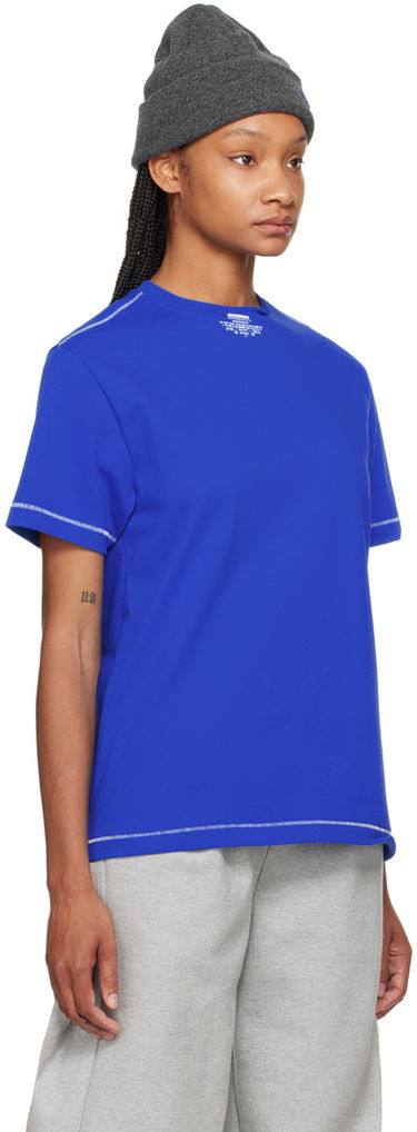 T-paita ADER ERROR Printed T-Shirt Sininen | BN01SSTS0103BL, 4