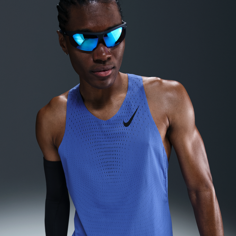 Tankkitoppi Nike AeroSwift Dri-FIT ADV Running Singlet Sininen | FN4231-411