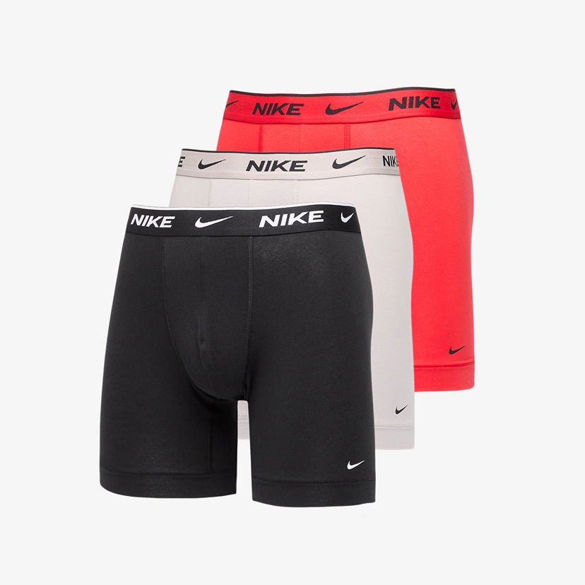 Nyrkkeilijät Nike Nike Everyday Cotton Stretch Boxer Briefs 3-Pack Monivärinen | 0000KE1007-WZS