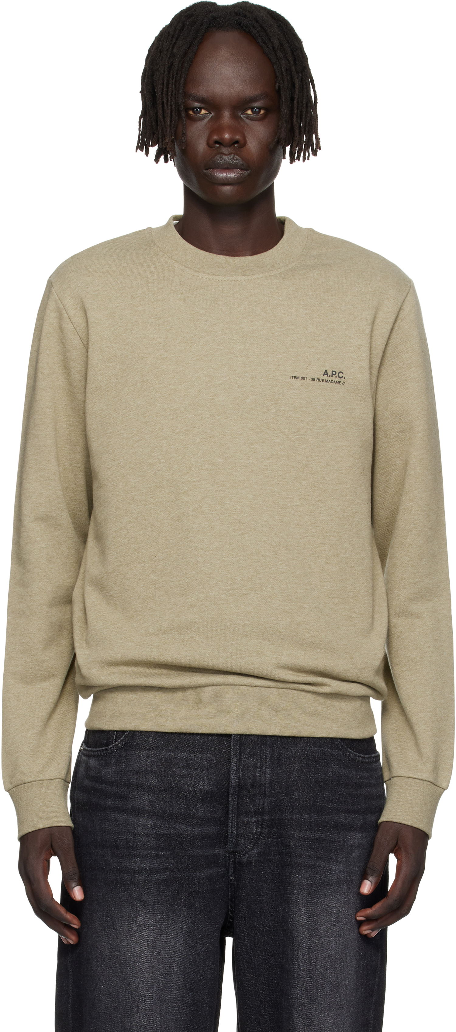 Huppari A.P.C. A.P.C. Standard Item Sweatshirt Vihreä | COHGT-M27927, 0