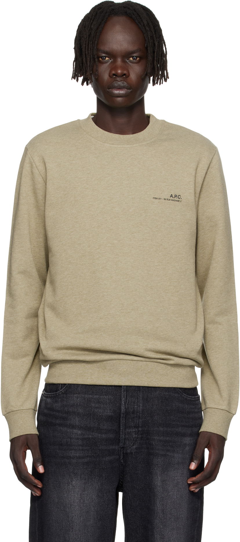 Huppari A.P.C. A.P.C. Standard Item Sweatshirt Vihreä | COHGT-M27927