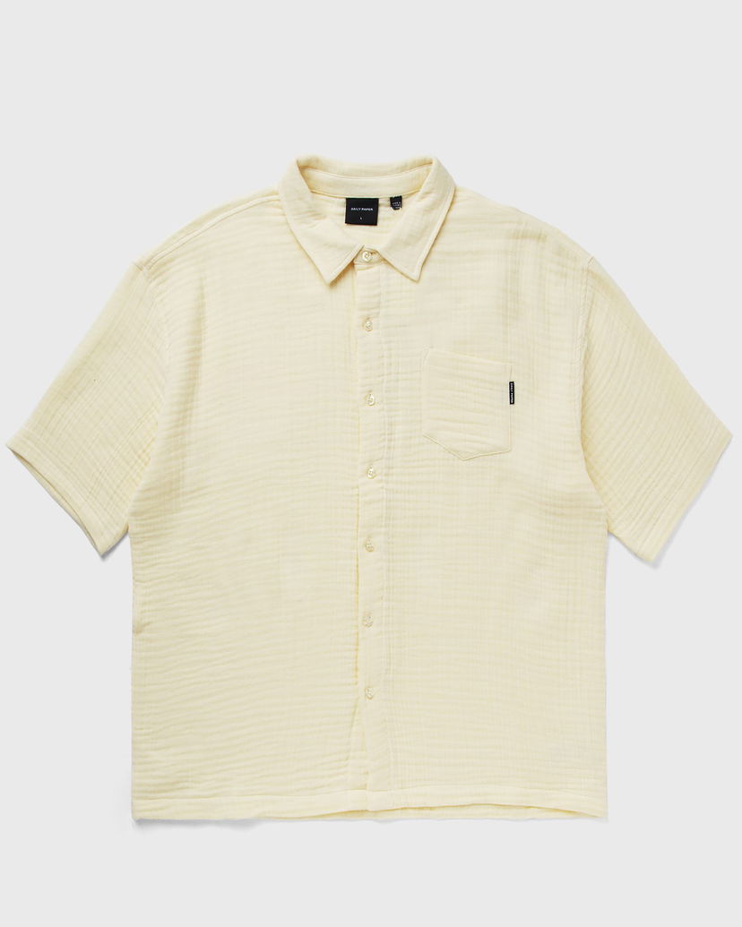 Paita DAILY PAPER Enzi Seersucker Shirt Keltainen | 2411048