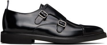 Vaatteet Thom Browne Thom Browne Soft Spazzolato Double Monk Strap Shoes Musta | MFG018C-L0043, 0