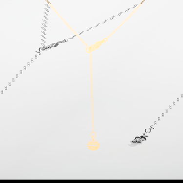 Kaulakoru A.P.C. A.P.C. Eloi Dotted Disc Pendant Necklace Metallinen | MEAEC-M70868 RAA, 1