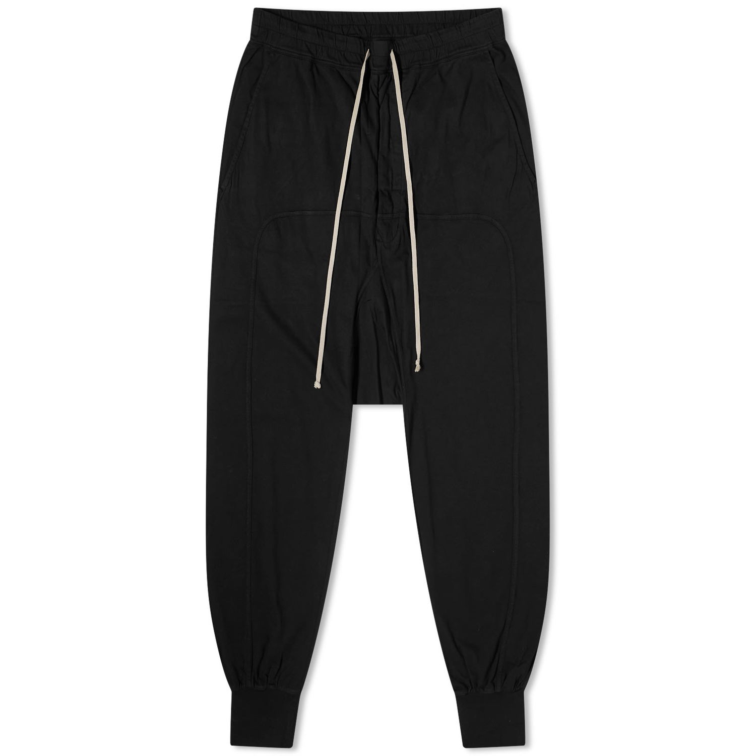 Housut Rick Owens DRKSHDW Prisoner Lightweight Drawstring Pants Musta | DU01D1395-09, 0