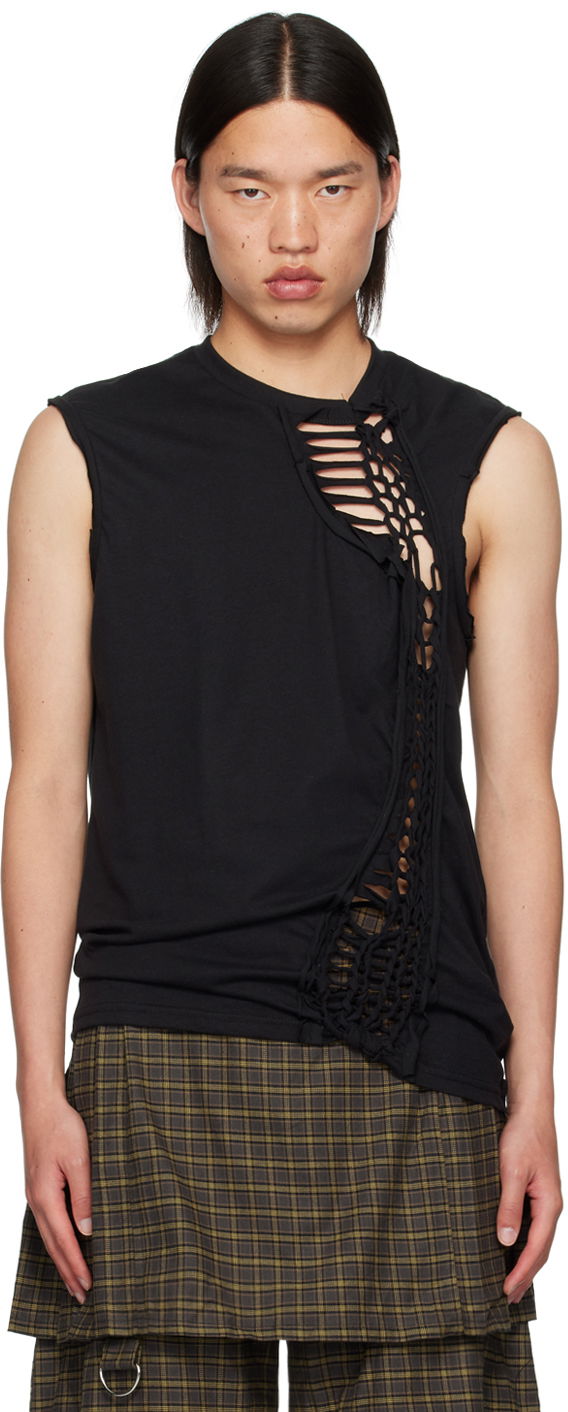 Tankkitoppi Collina Strada Collina Strada Tosh Sleeveless Top Musta | XX3379
