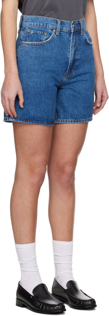 Shortsit Anine Bing ANINE BING Kat Denim Shorts Sininen | A-05-10677-WHD6, 1