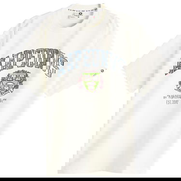 T-paita AAPE by A Bathing Ape AAPE College Theme T-Shirt, Size Large Valkoinen | AAPTEM1626XX-IVO, 0
