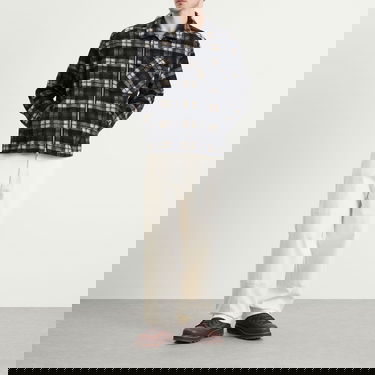 Paita Moncler Zip Check Overshirt, Size Large Monivärinen | 2F000-19-89B55-F90, 4