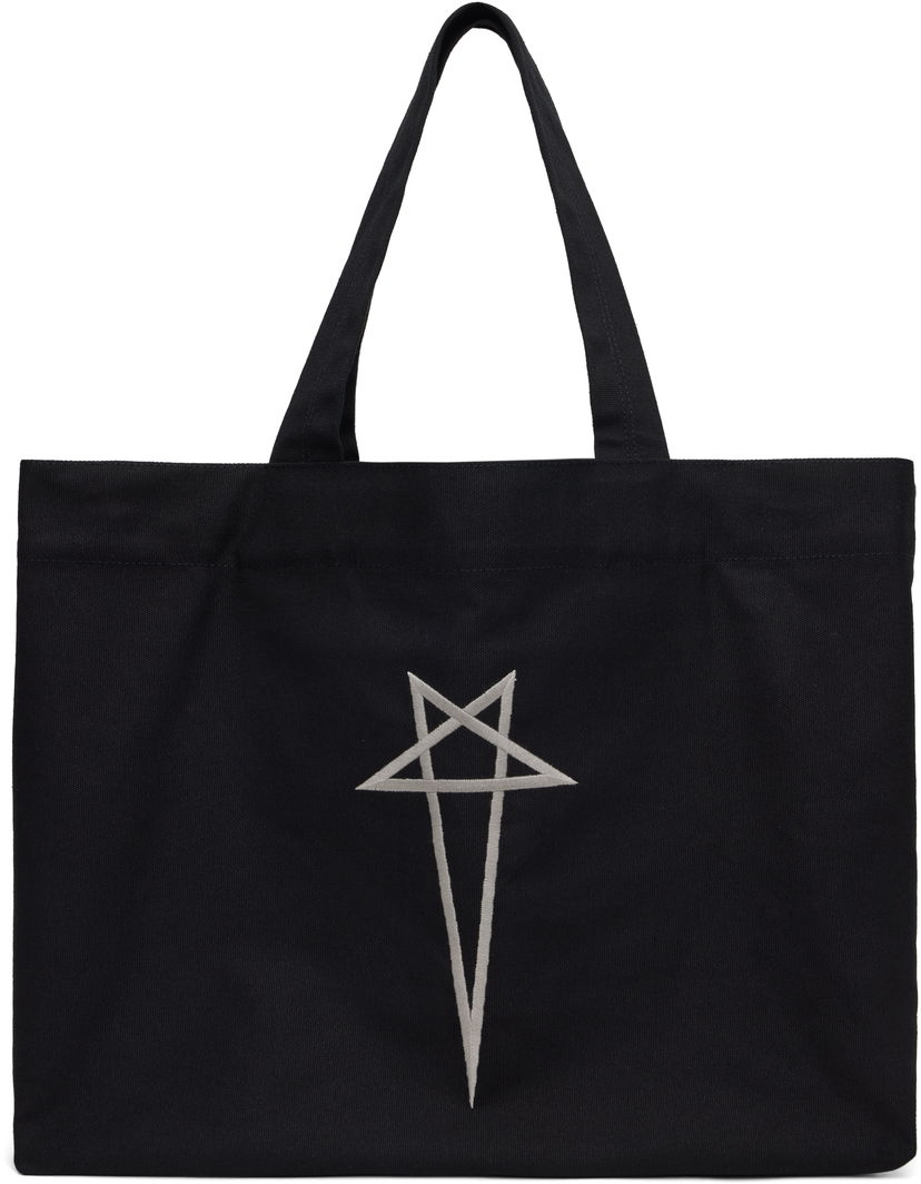 Kangaskassi Rick Owens Rick Owens Hollywood Beach Tote Musta | RH0000005 CVS1