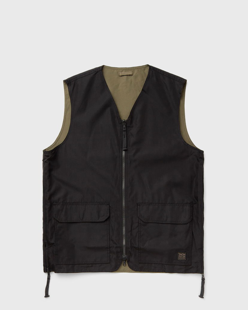 Liivi TAION MILITARY RVS V NECK VEST Musta | TAION-R001ZNDML-1-BLACK