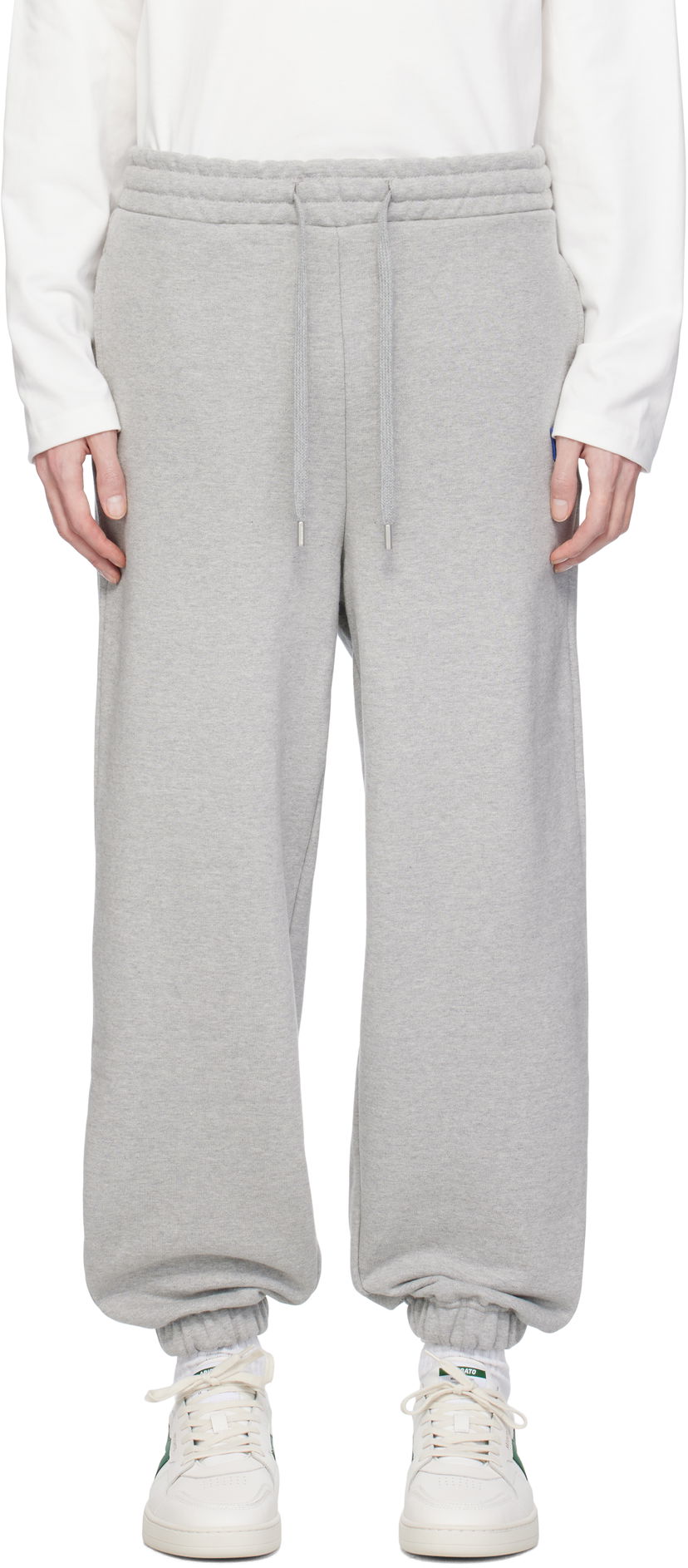 Verryttelyhousut ADER ERROR ADER error Sig; TRS Tag 01 Sweatpants Harmaa | BO42FYSP0201GR