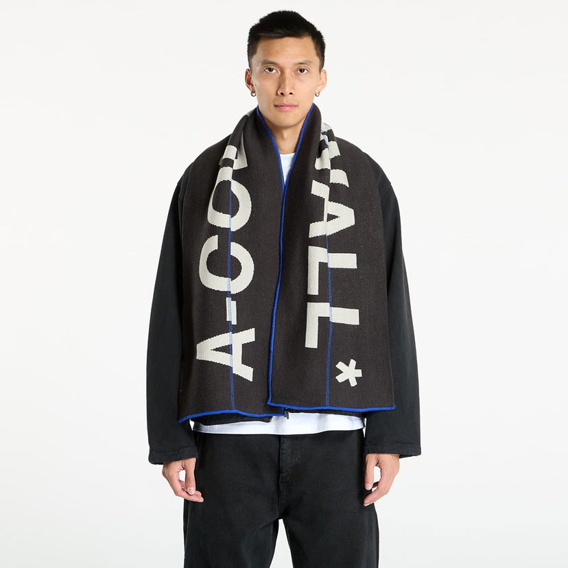 Huivi A-COLD-WALL* A-COLD-WALL* Typographic Scarf Musta | ACWUA224 Grey