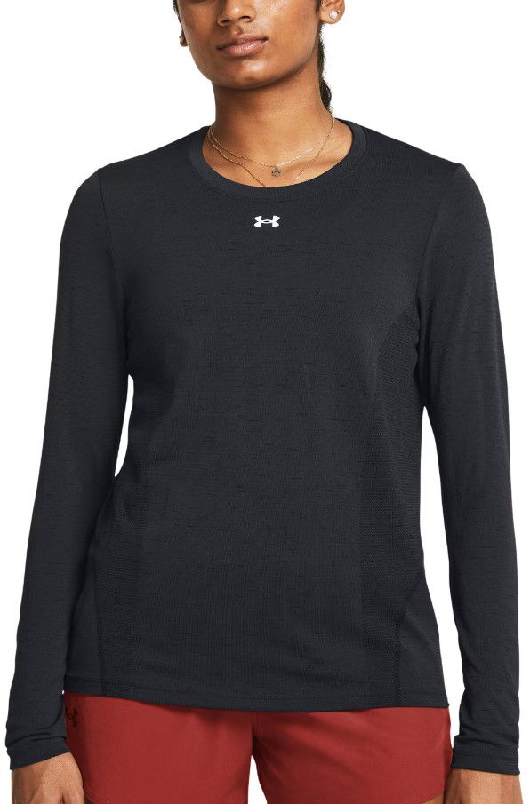 T-paita Under Armour Vanish Seamless Loose Long Sleeve T-Shirt Musta | 1384407-001