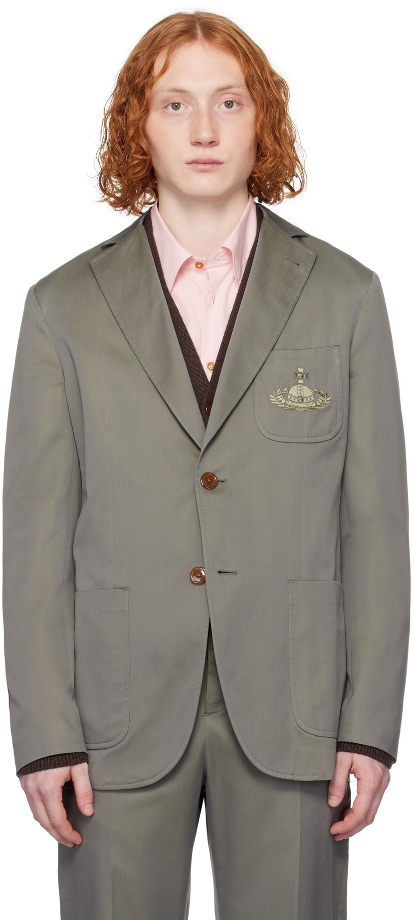 Liivi Vivienne Westwood Vivienne Westwood Froh Blazer Vihreä | 23010024-W011Z-