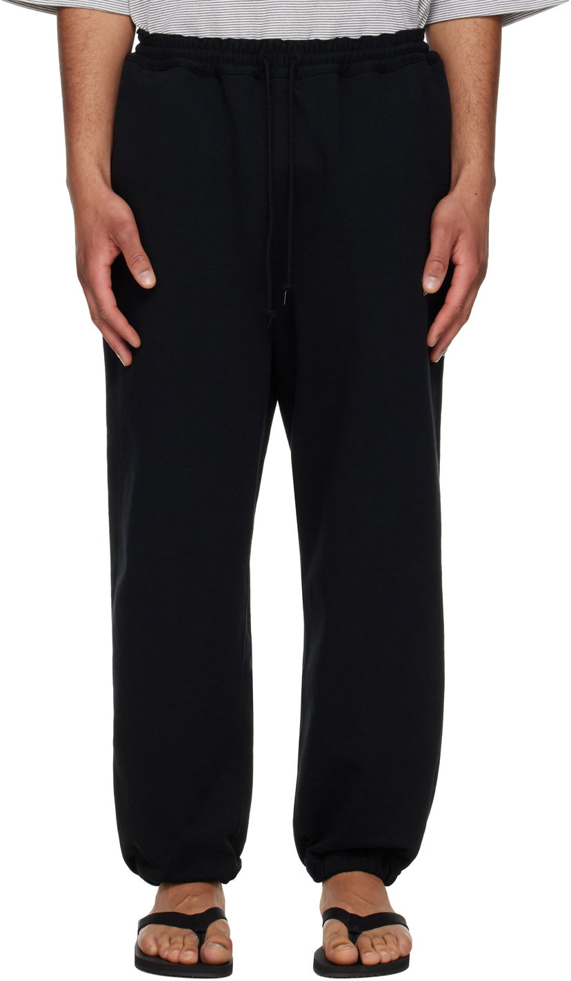 Verryttelyhousut Comme des Garçons Homme Terry Cloth Sweatpants Musta | HO-P104-051
