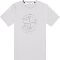 T-paita Stone Island Reflective One Badge Print T-Shirt Harmaa | 80152RC87-V0064, 1