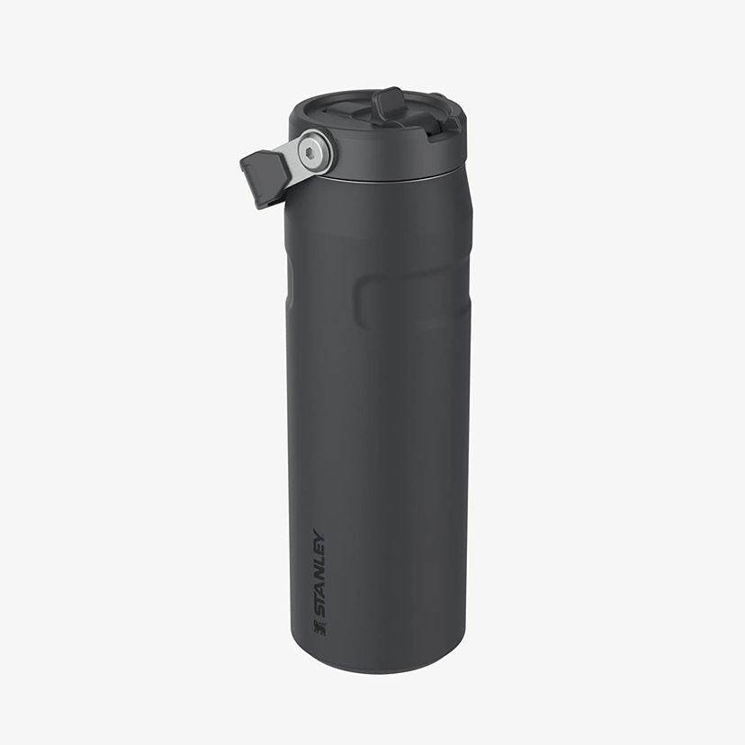Juomapullo Stanley IceFlow™ Flip Straw 2.0 700 ml/24oz Musta | 10-11283-143