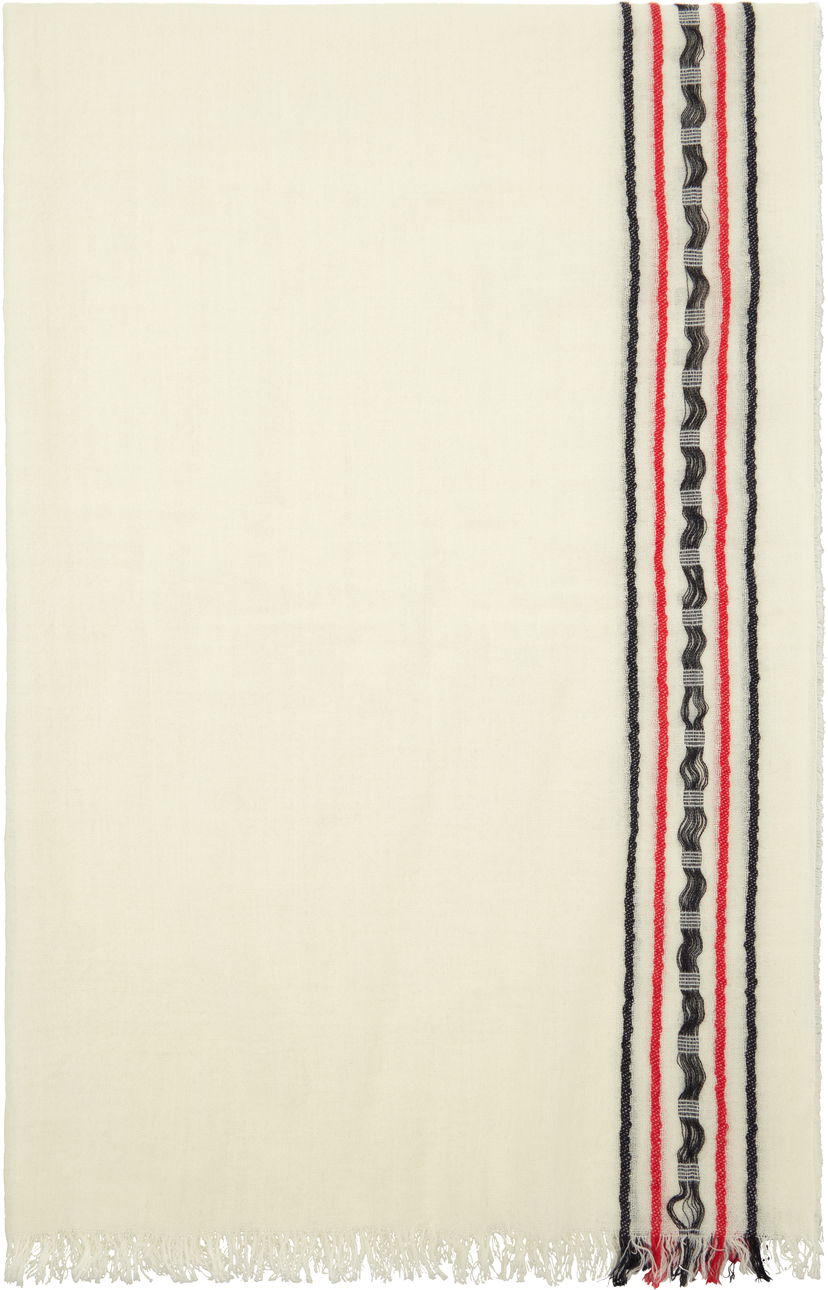 Huivi The Row The Row Terela Scarf Valkoinen | 8852-P95