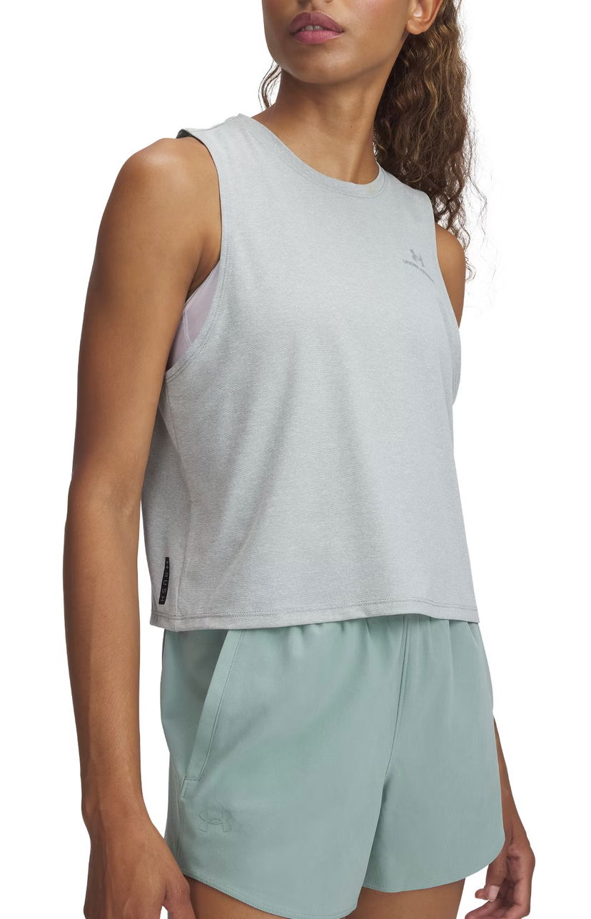 Tankkitoppi Under Armour Under Armour Vanish Energy Crop Tank Top Harmaa | 1383654-348
