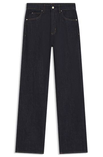 Jeans BOSS Wide-leg stretch denim jeans Sininen | 50546329