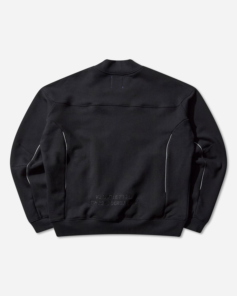 Huppari Asics Novalis Pyroloi Mock Neck Piped Sweatshirt Musta | 2203A327-001