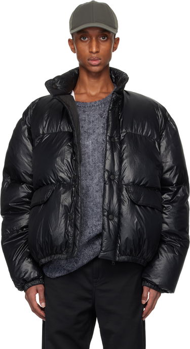 Puffer takki OUR LEGACY Inhale Puffa Jacket Musta | M4231IPB, 0